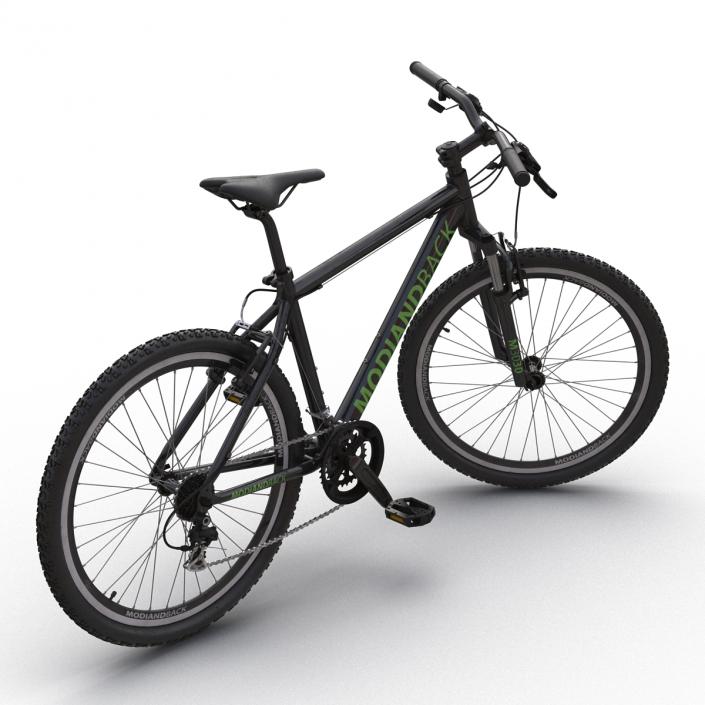 Mountain Bike Black 3D model