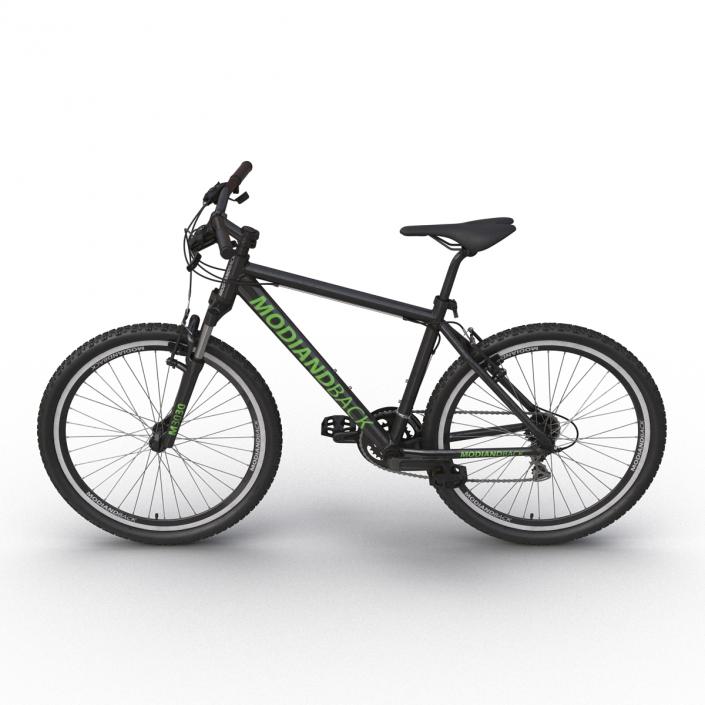 Mountain Bike Black 3D model