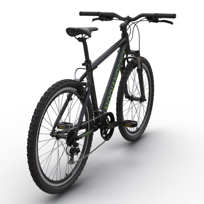 Mountain Bike Black 3D model