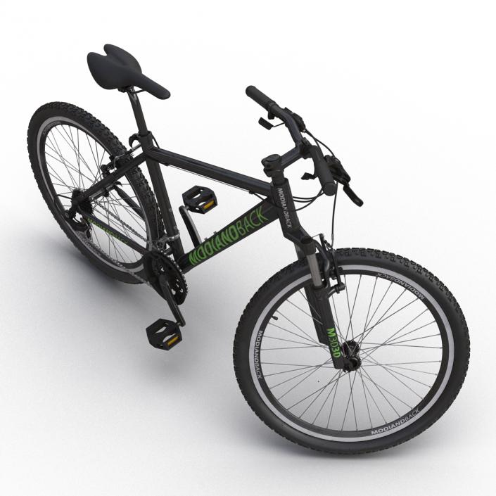 Mountain Bike Black 3D model