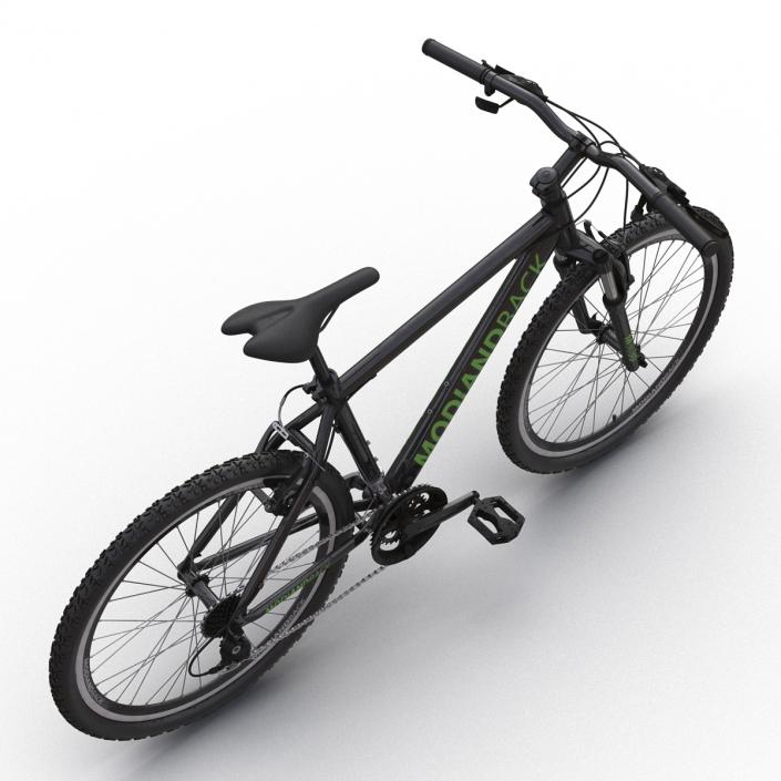 Mountain Bike Black 3D model