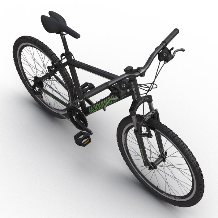 Mountain Bike Black 3D model