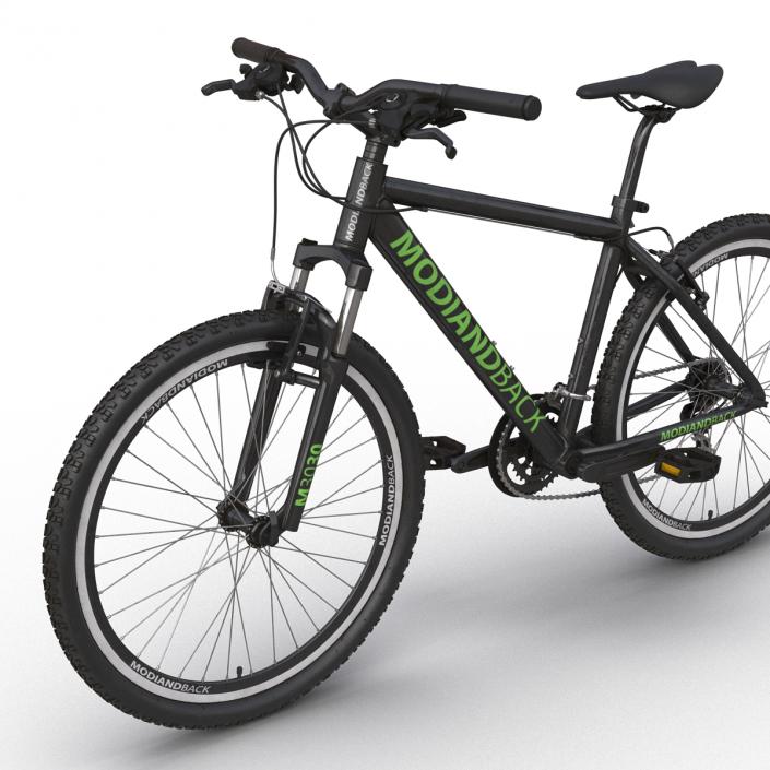 Mountain Bike Black 3D model