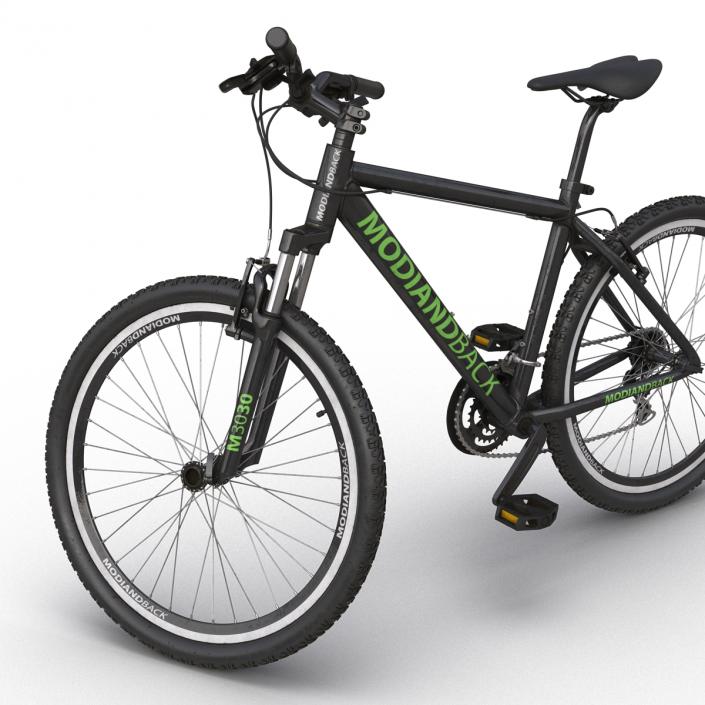 Mountain Bike Black 3D model