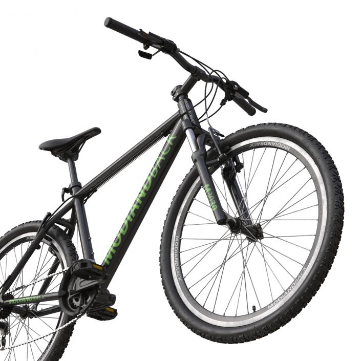 Mountain Bike Black 3D model