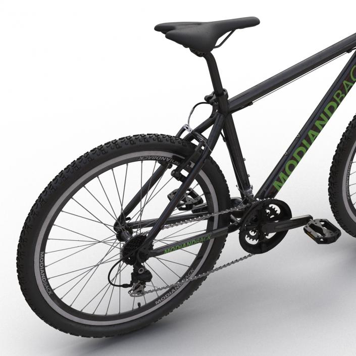 Mountain Bike Black 3D model