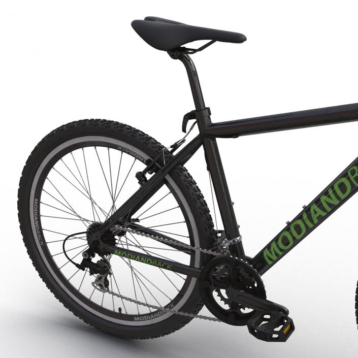 Mountain Bike Black 3D model