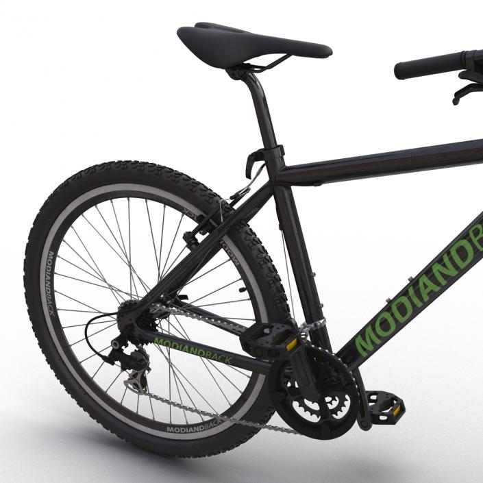 Mountain Bike Black 3D model