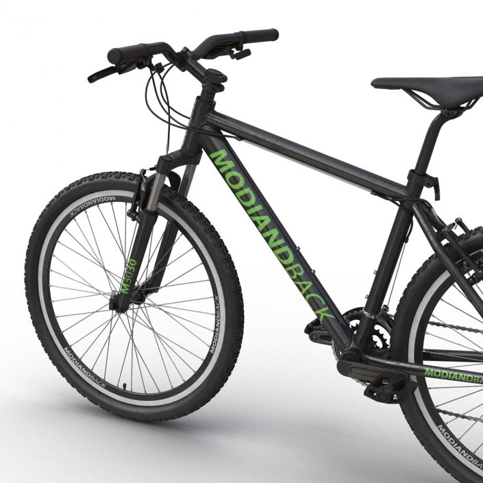 Mountain Bike Black 3D model