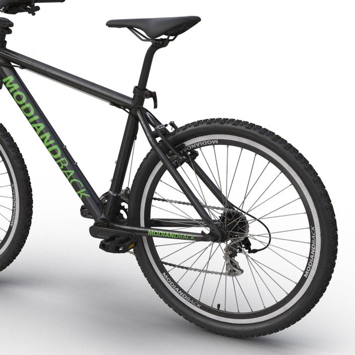 Mountain Bike Black 3D model