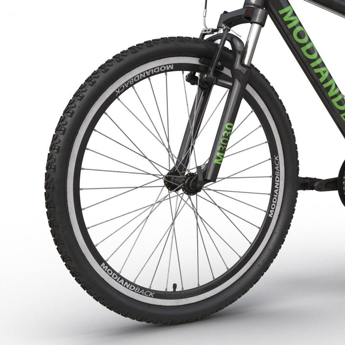 Mountain Bike Black 3D model