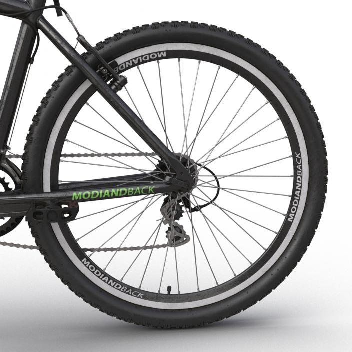 Mountain Bike Black 3D model