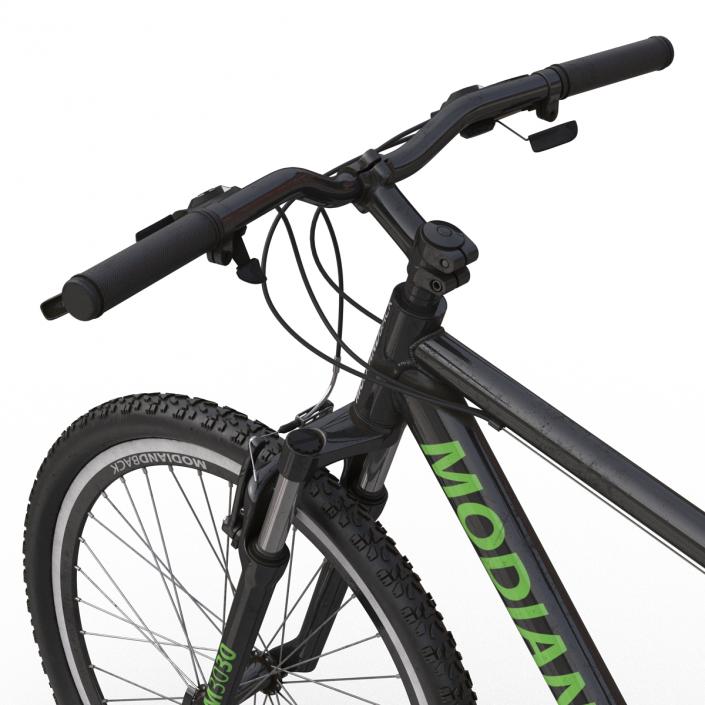 Mountain Bike Black 3D model