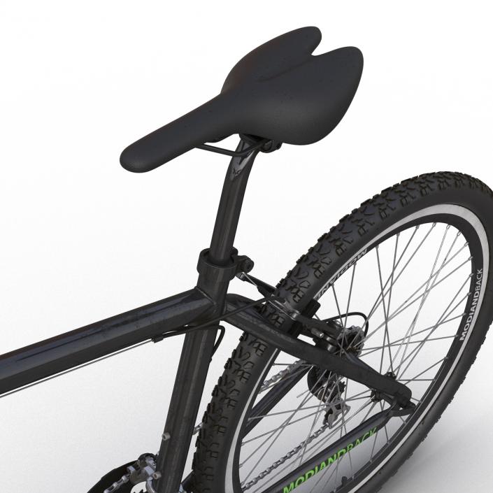 Mountain Bike Black 3D model