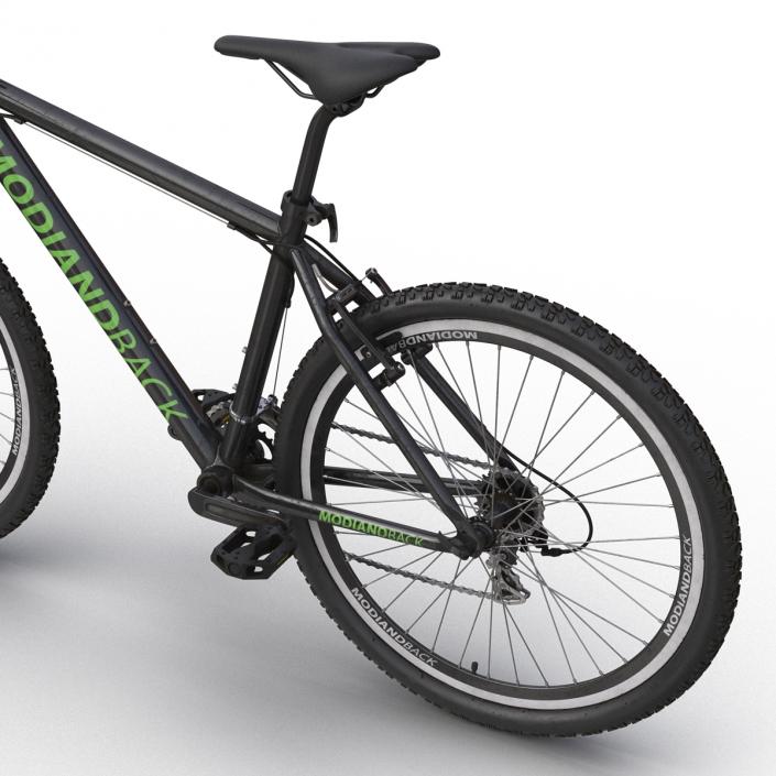 Mountain Bike Black 3D model