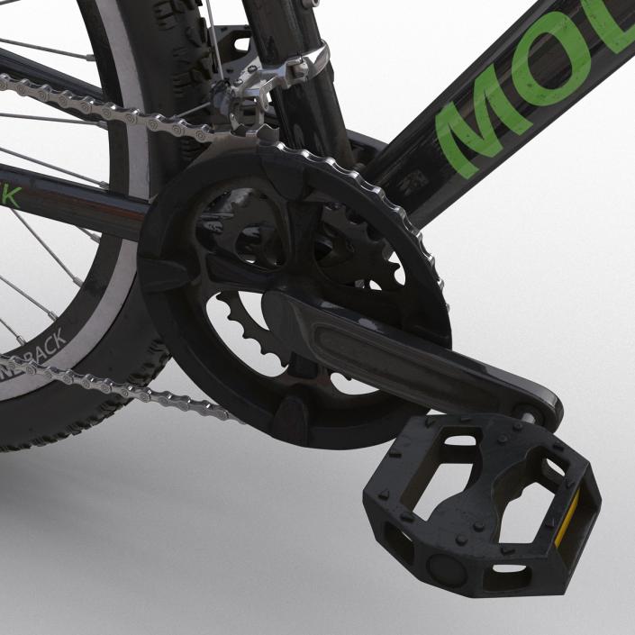 Mountain Bike Black 3D model