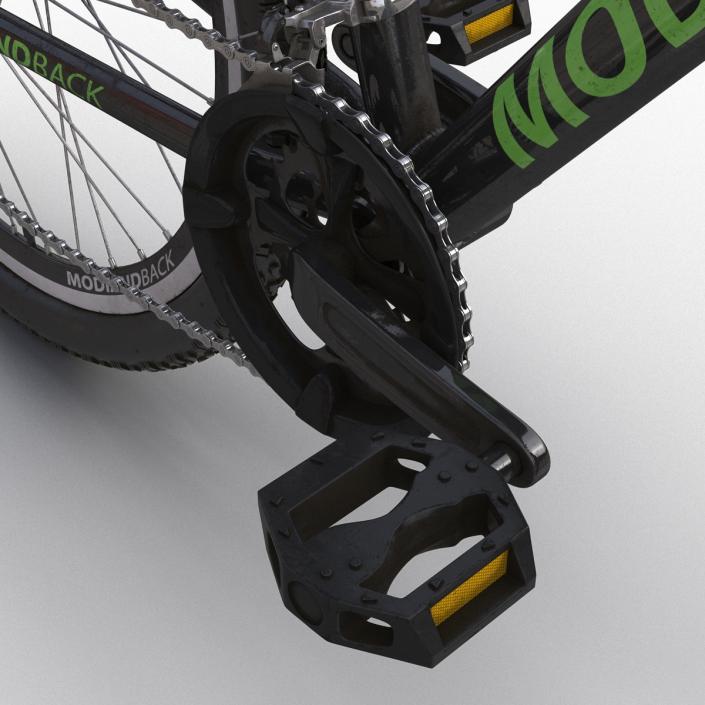 Mountain Bike Black 3D model