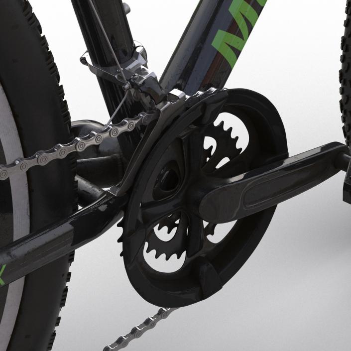 Mountain Bike Black 3D model