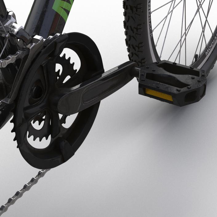 Mountain Bike Black 3D model