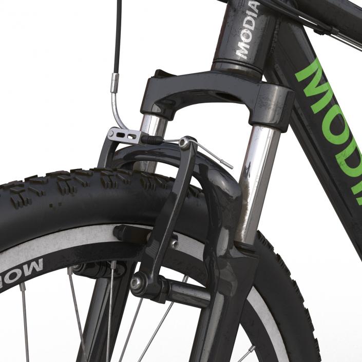 Mountain Bike Black 3D model