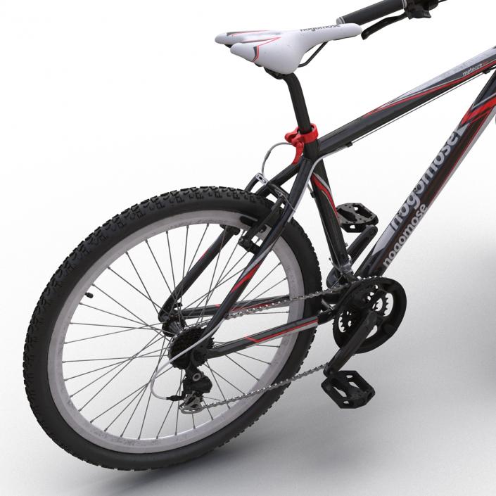 Mountain Bike Red 3D