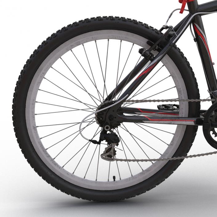 Mountain Bike Red 3D