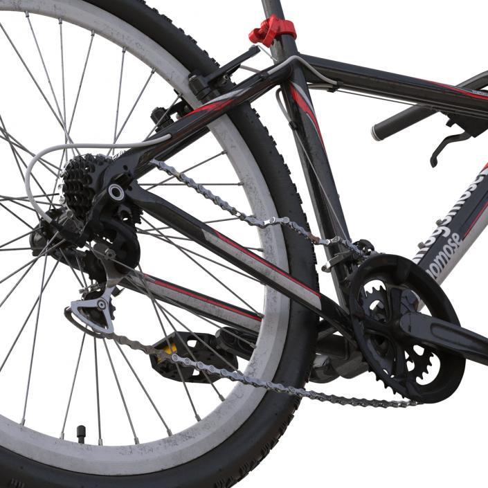 Mountain Bike Red 3D