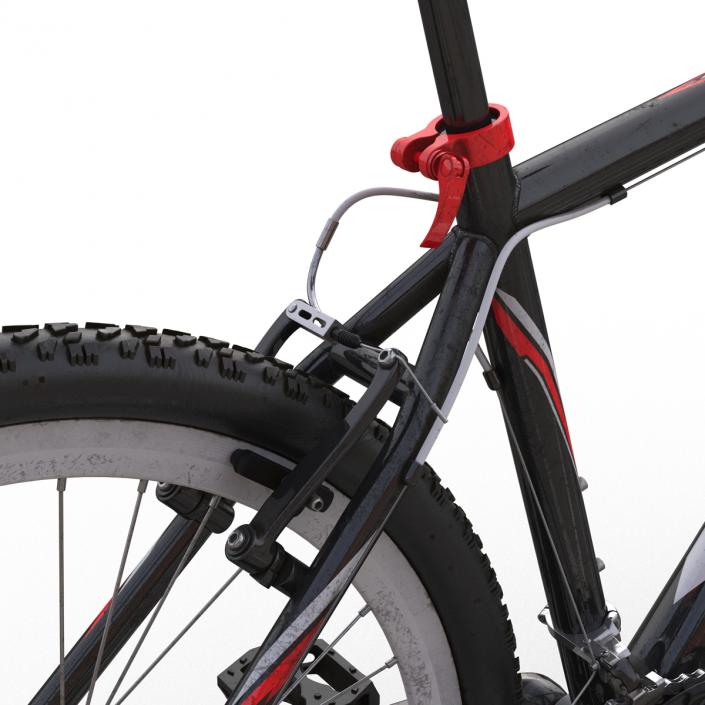 Mountain Bike Red 3D