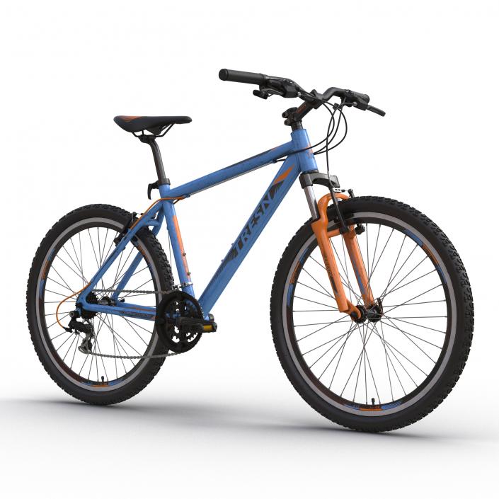 3D Mountain Bike Blue model