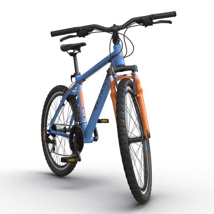 3D Mountain Bike Blue model