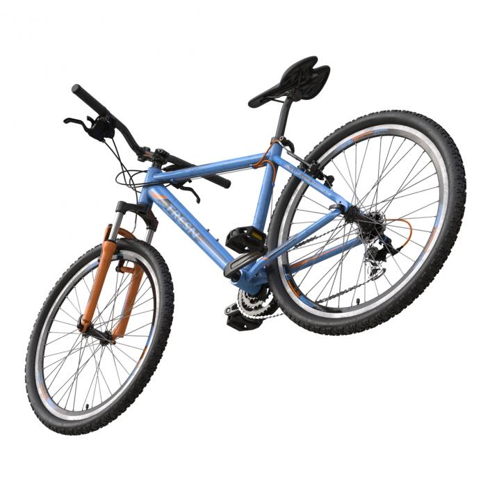 3D Mountain Bike Blue model