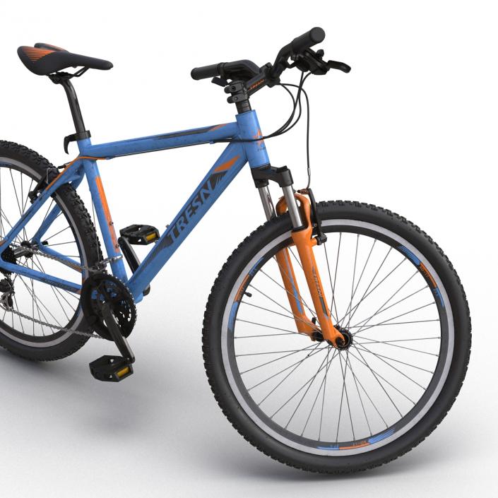 3D Mountain Bike Blue model