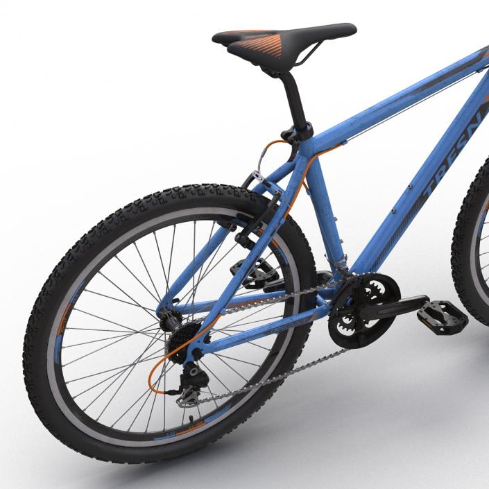 3D Mountain Bike Blue model