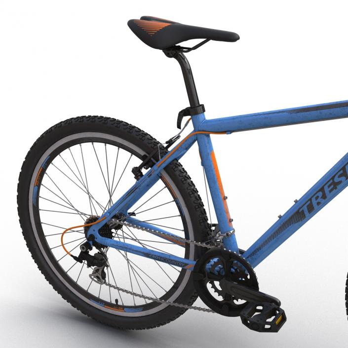 3D Mountain Bike Blue model