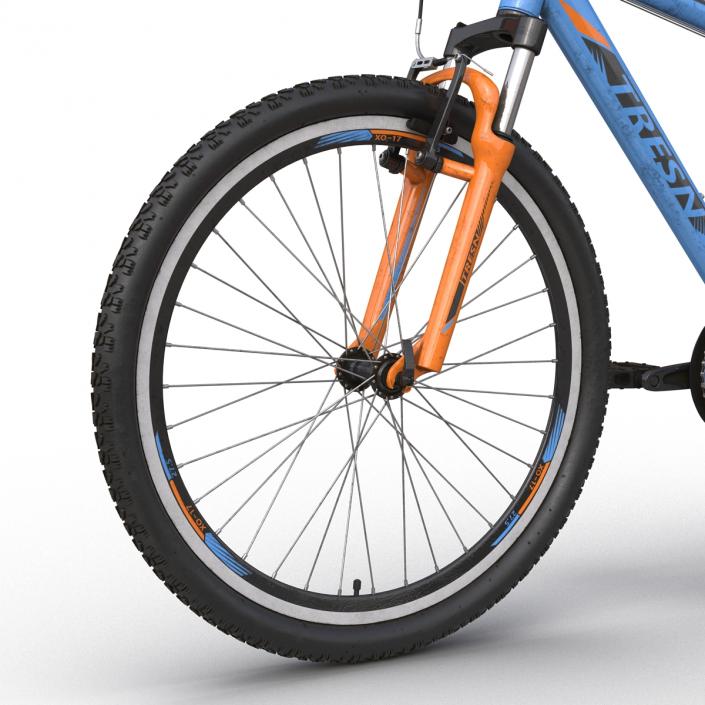 3D Mountain Bike Blue model