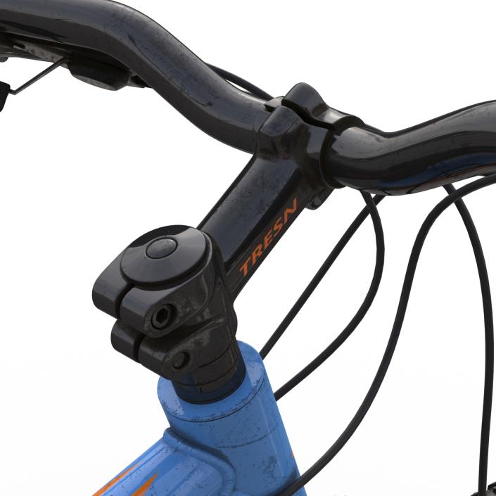 3D Mountain Bike Blue model