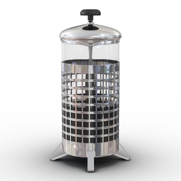 French Press 2 3D model