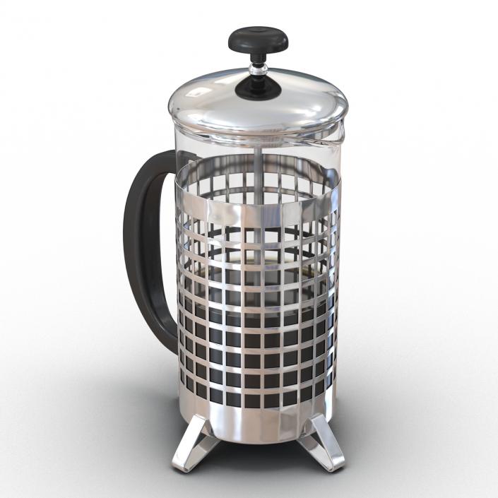 French Press 2 3D model