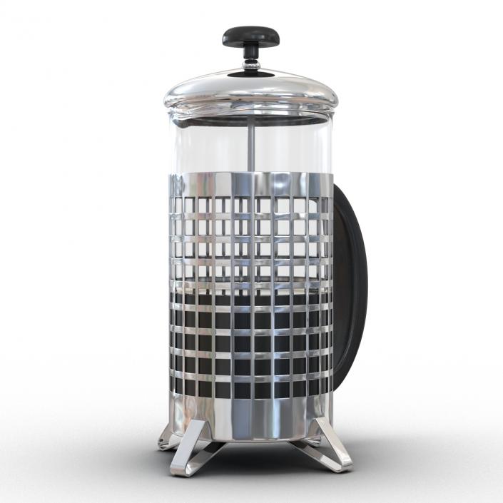 French Press 2 3D model