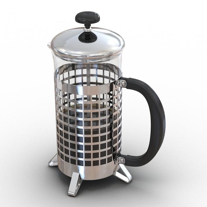 French Press 2 3D model