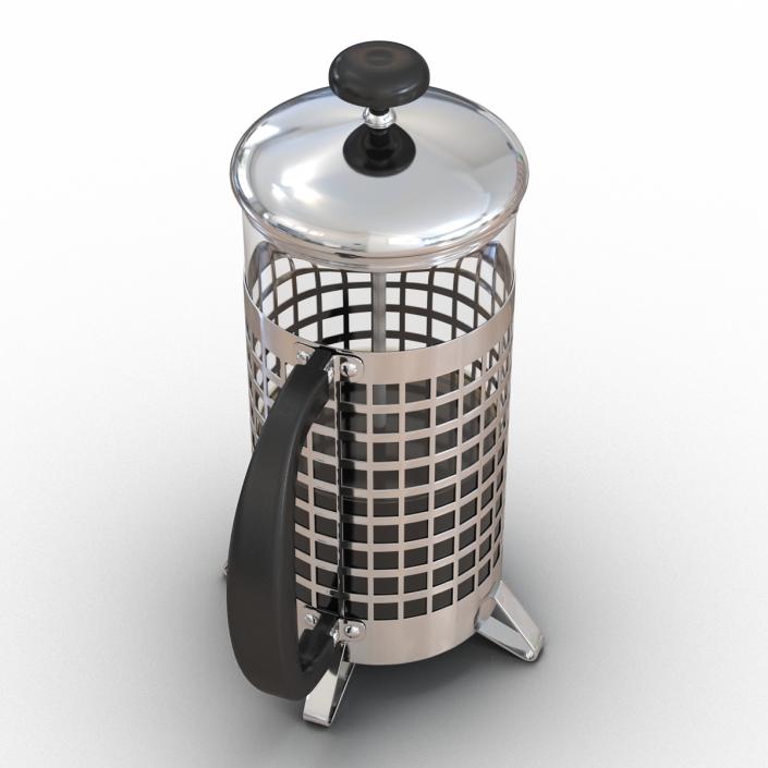 French Press 2 3D model