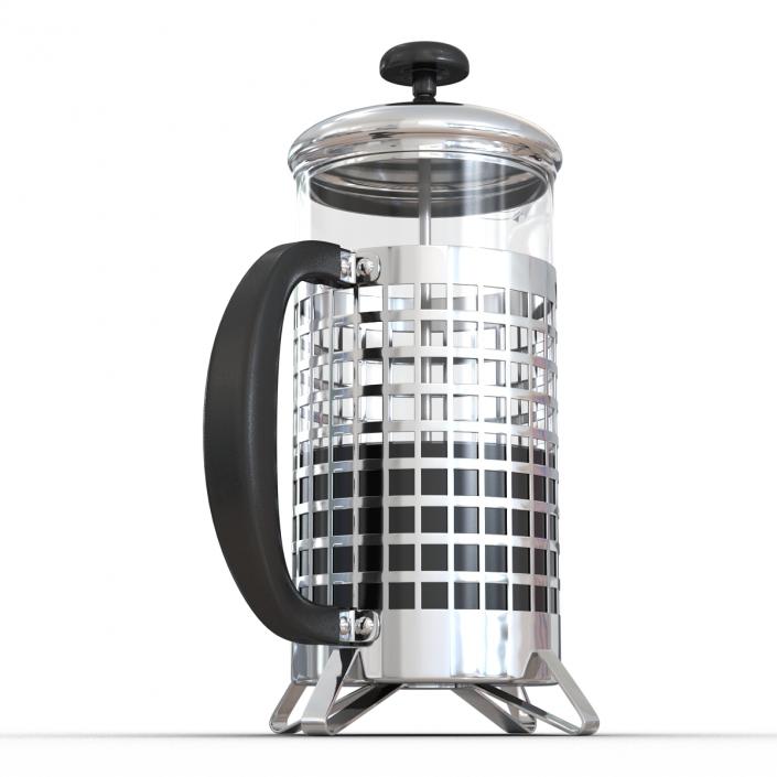 French Press 2 3D model