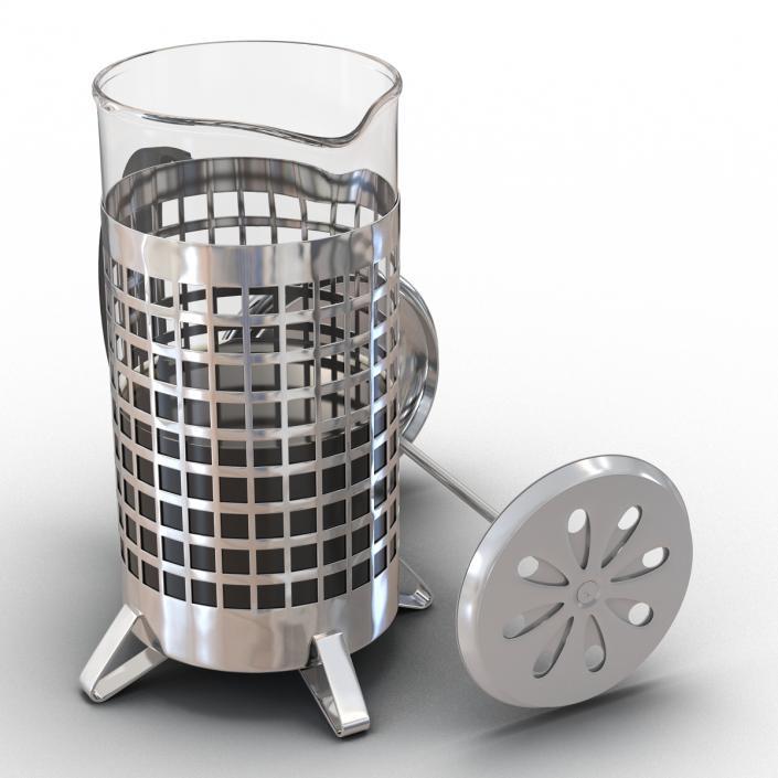 French Press 2 3D model