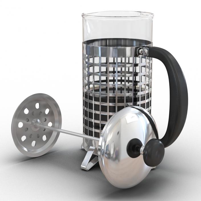 French Press 2 3D model