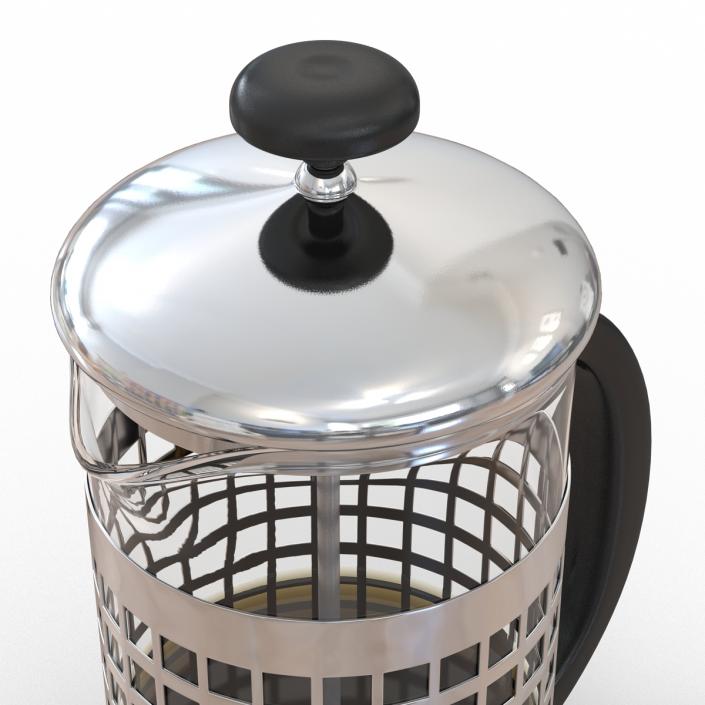 French Press 2 3D model