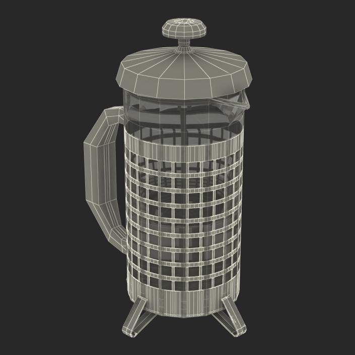 French Press 2 3D model