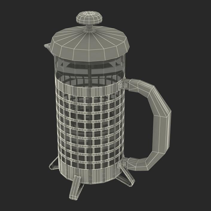 French Press 2 3D model