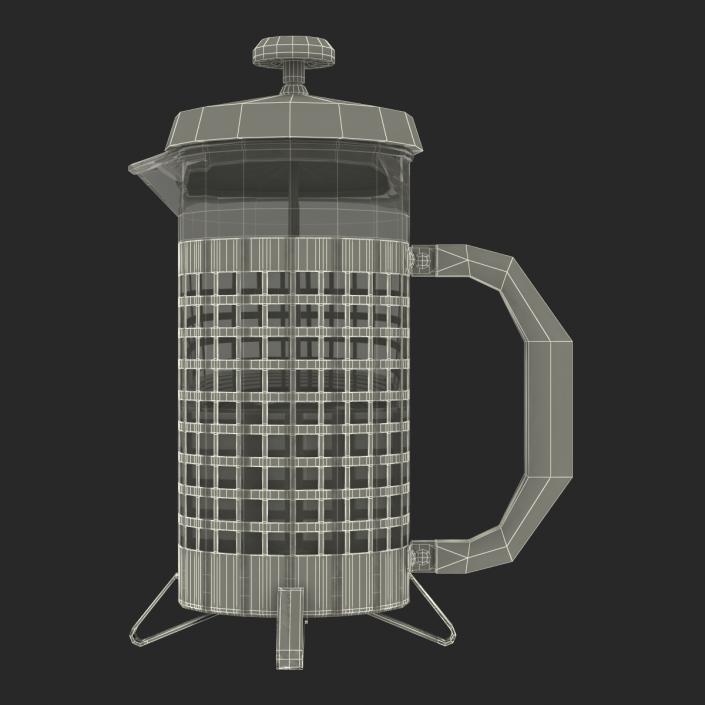 French Press 2 3D model