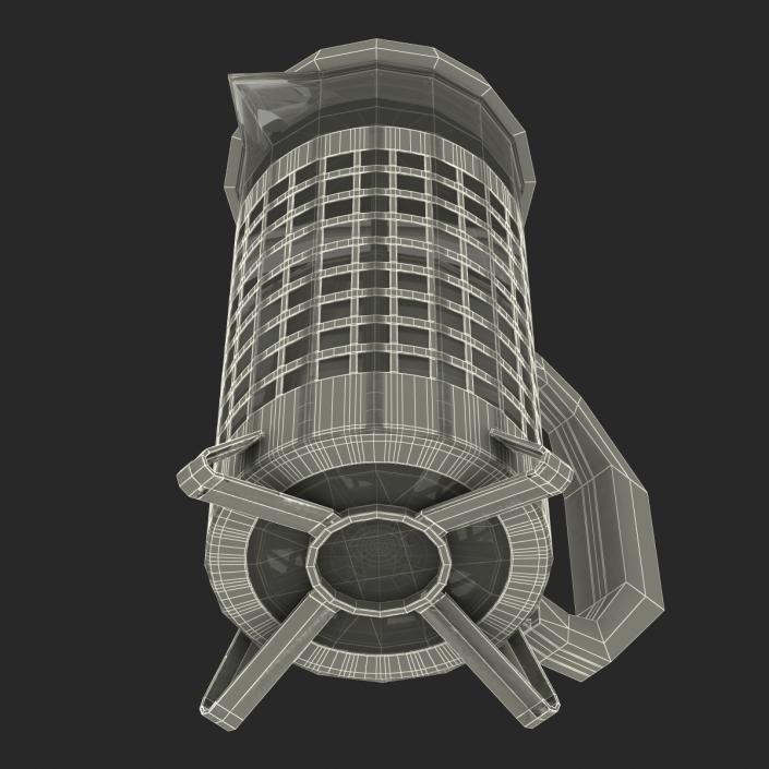 French Press 2 3D model