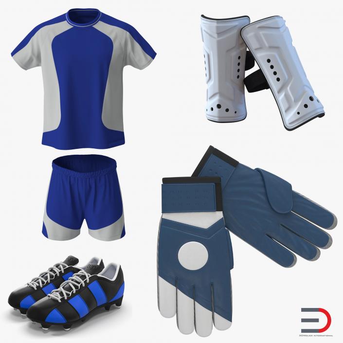 Soccer Gear Collection 3D